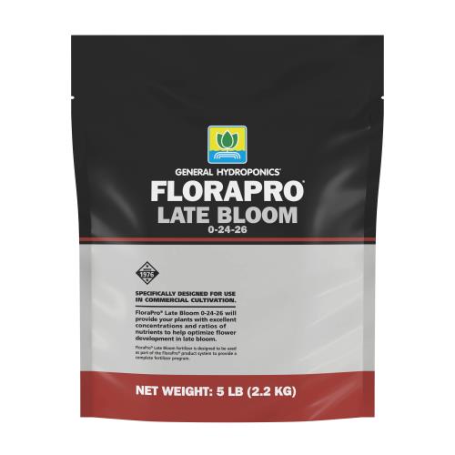 General Hydroponics® FloraPro™ Late Bloom 0-24-26 5LB 25LB