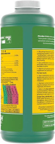 General Hydroponics FloraSeries and CALiMAGic Bundle for Hydroponic Growing Systems