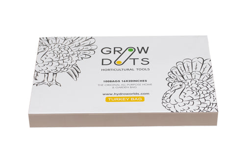 GROWDOTS Choice Turkey Bag Multipurpose Turkey Oven Bags Clear - HydroWorlds