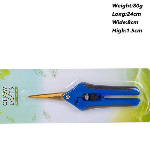 GROWDOTS Stainless Steel Trimming Shears Bonsai Scissor - HydroWorlds
