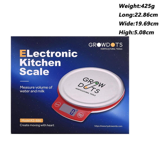 GROWDOTS 3 kg Digital Scale - HydroWorlds