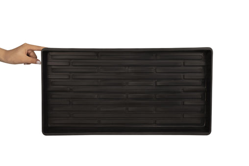 GROWDOTS Propagation Kit Thick Tray Mesh Seeding Tray 7 in Vented Dome Double Strength Tray - for Microgreens Soil Blocks Wheatgrass Hydroponic and Fodder Systems - HydroWorlds
