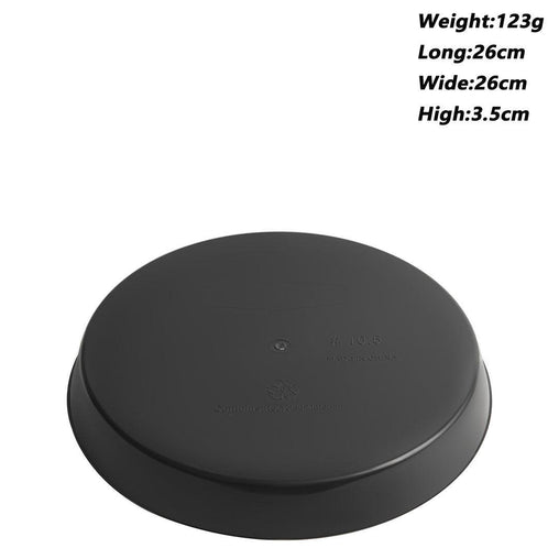 GROWDOTS 1 Count Plant Saucer Heavy Duty Sturdy Drip Trays for Indoor and Outdoor Black - HydroWorlds
