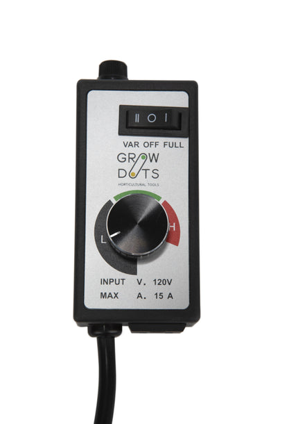 GROWDOTS High Quality Fan Speed Controller Speed Adjuster - HydroWorlds