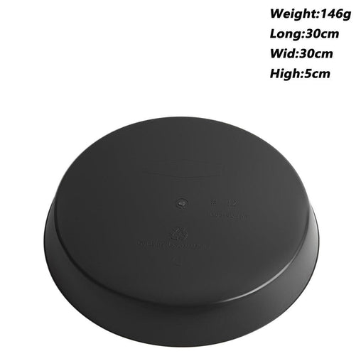 GROWDOTS 1 Count Plant Saucer Heavy Duty Sturdy Drip Trays for Indoor and Outdoor Black - HydroWorlds