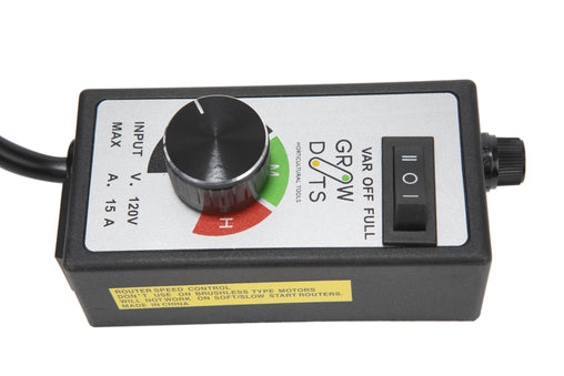 GROWDOTS High Quality Fan Speed Controller Speed Adjuster - HydroWorlds