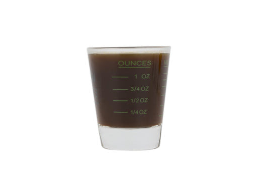 GROWDOTS Glass Measuring Glass Measurements include teaspoon ounces and milliliters Clear - HydroWorlds