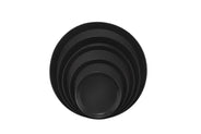 GROWDOTS 1 Count Plant Saucer Heavy Duty Sturdy Drip Trays for Indoor and Outdoor Black - HydroWorlds