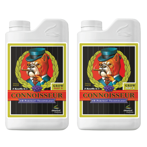 Advanced Nutrients pH Perfect Connoisseur Grow Part A, pH Perfect Connoisseur Grow Part B bundle - HydroWorlds