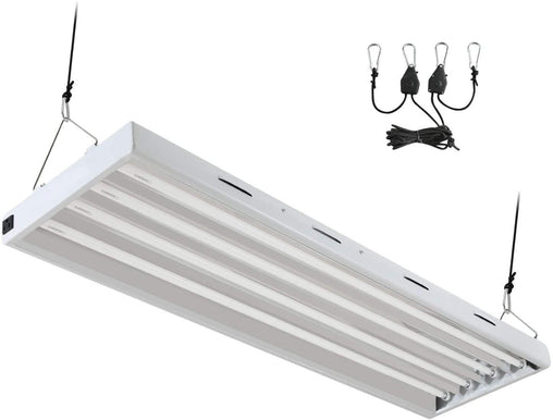 GrowDots T5 Grow Lights 4 Feet 4 Bulbs 4 Feet 8 Bulbs - HydroWorlds