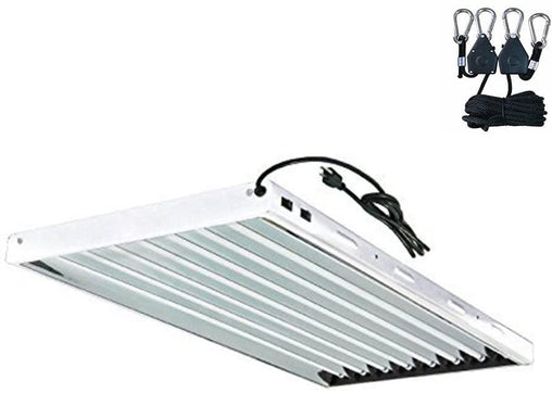 GROWDOTS T5 Grow Lights 4 Feet 4 Bulbs 4 Feet 8 Bulbs