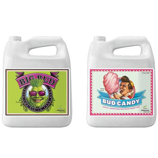 Advanced Nutrients Big Bud and Bud Candy Bundle Set Fertilizers Hydroponics-4L - HydroWorlds