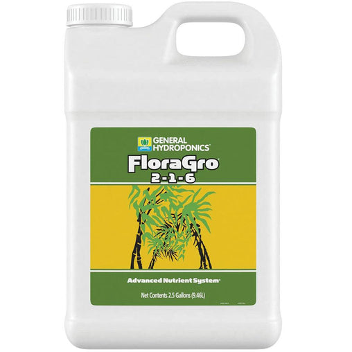GH General Hydroponics FloraGro  2 - 1 - 6 - HydroWorlds