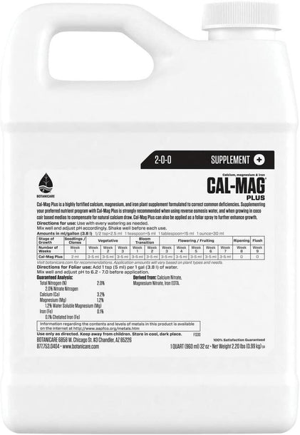 Botanicare Cal-Mag Plus - HydroWorlds