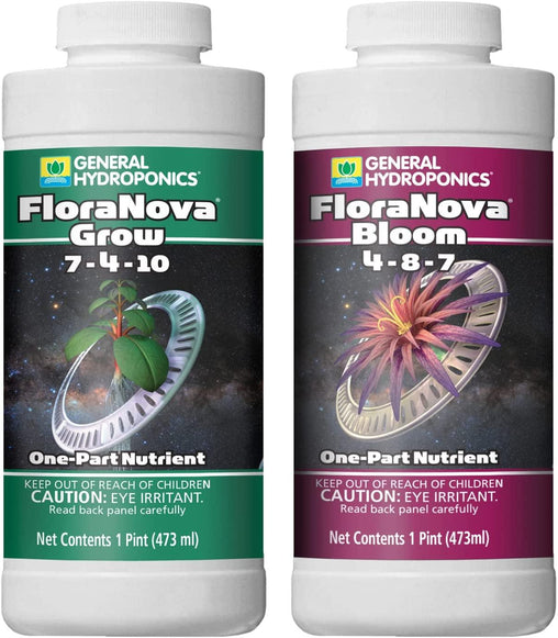 General Hydroponics FloraNova Family: Grow and Bloom Bundle - HydroWorlds