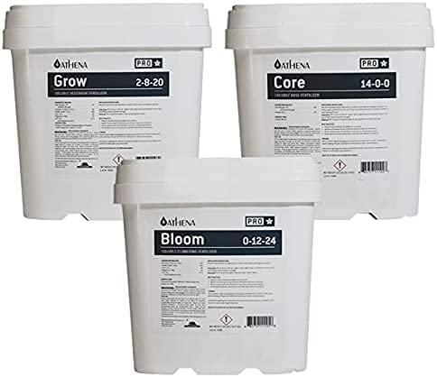 Athena DEX4 Athena Pro Core Three Part Nutrient Mix = Grow, CORE & Bloom - HydroWorlds