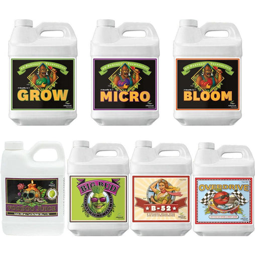 Advanced Nutrients Grow Micro Bloom (Bloom) - Hobbyist Level Nutrients Package - HydroWorlds