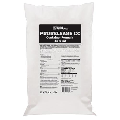 General Hydroponics GH ProRelease CC Container Formula 50lb.