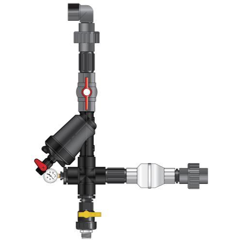Dilution Solutions Nutrient Delivery System (NDS) Starter Kit 1 1/2??I (HYKSTART150) - HydroWorlds