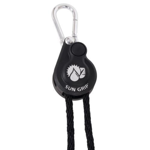 Sun Grip Push Button Heavy-Duty Light & Equipment Hangers 1/4 in - HydroWorlds