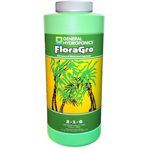 GH General Hydroponics FloraGro  2 - 1 - 6 - HydroWorlds