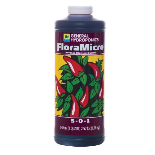 General Hydroponics FloraMicro  5 - 0 - 1 - HydroWorlds
