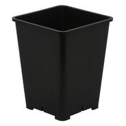 Gro Pro Premium Square Black Plastic Pots - HydroWorlds