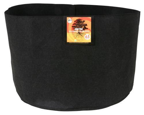 Gro Pro Essential Round Fabric Pots - Black - HydroWorlds