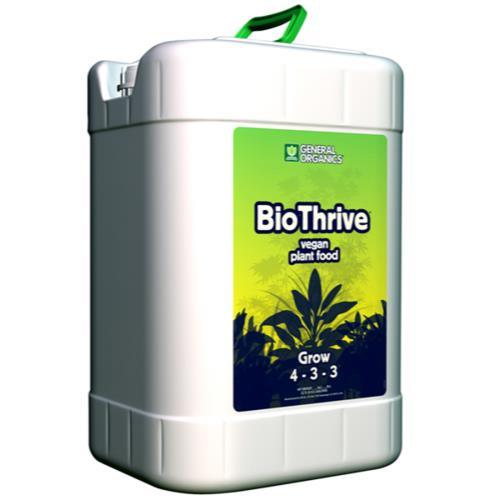 GH General Organics BioThrive Grow 4 - 3 - 3 - HydroWorlds