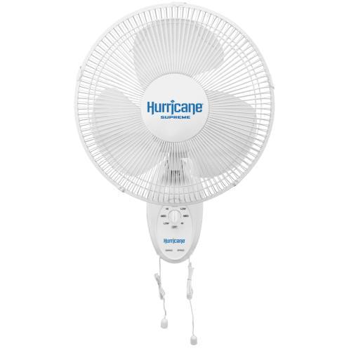 Hurricane Supreme Oscillating Wall Mount Fan 12 in - HydroWorlds