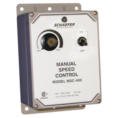 Schaefer Manual Fan Speed Controller - HydroWorlds