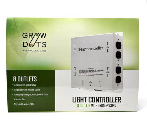 GROWDOTS 4 Light 8 Light 240 V Controller - HydroWorlds