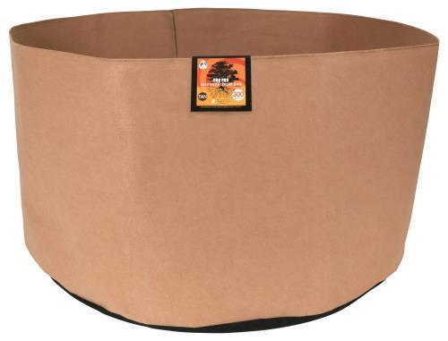 Gro Pro Essential Round Fabric Pots - Tan - HydroWorlds