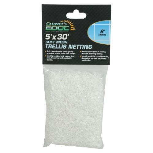 Grower's Edge Soft Mesh Trellis Netting with 6 in Squares - HydroWorlds