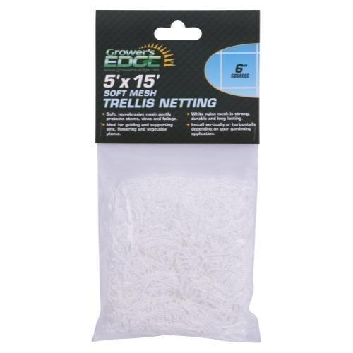 Grower's Edge Soft Mesh Trellis Netting with 6 in Squares - HydroWorlds