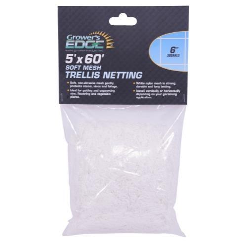 Grower's Edge Soft Mesh Trellis Netting with 6 in Squares - HydroWorlds
