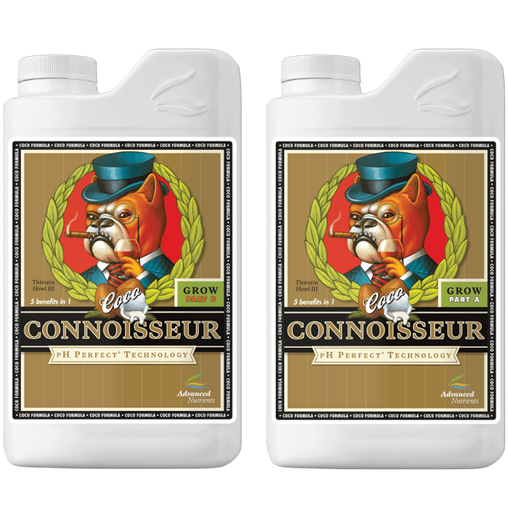 Advanced Nutrients pH Perfect Connoisseur Coco Bundle Coco Grow Part A, pH Perfect Connoisseur Coco Grow Part B - HydroWorlds