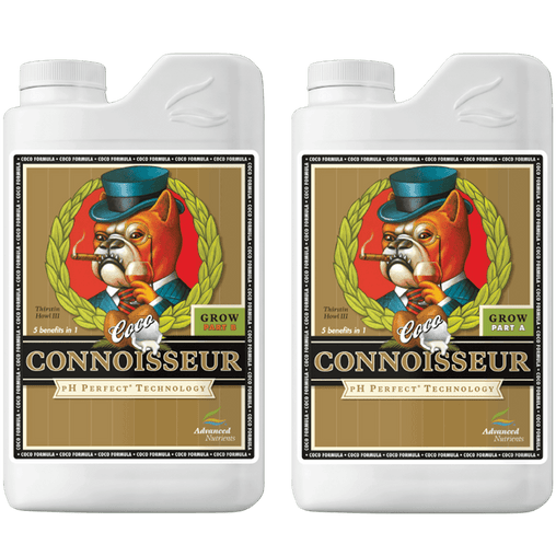 Advanced Nutrients pH Perfect Connoisseur Coco Bundle Coco Grow Part A, pH Perfect Connoisseur Coco Grow Part B-1L - HydroWorlds