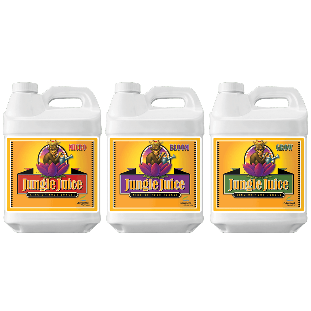 Advanced Nutrients Jungle Juice Bloom, Grow, Micro bundle HydroWorlds