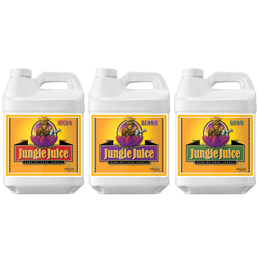 Advanced Nutrients Jungle Juice Bloom, Grow, Micro Bundle-10L - HydroWorlds