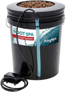 Hydrofarm Root Spa 4 Bucket System, 8 Bucket System, 5 Gallon Bucket System, Black - HydroWorlds