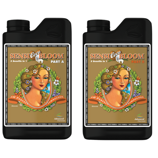 Advanced Nutrients pH Perfect Sensi Coco Bloom Part A,  pH Perfect Sensi Coco Bloom Part B Bundle - HydroWorlds