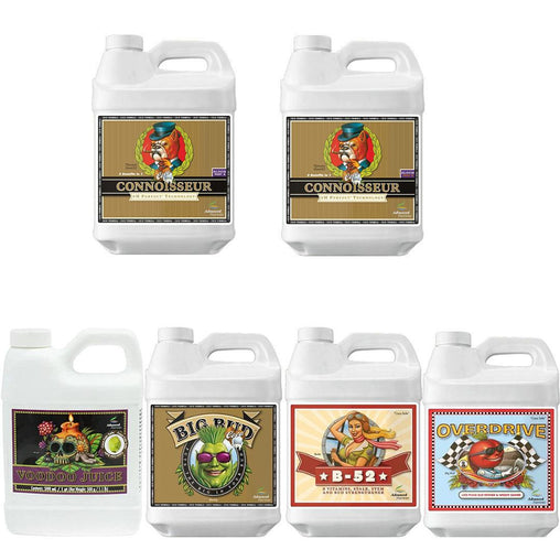 Advanced Nutrients Connoisseur Coco Bloom - Hobbyist Level Nutrients Package - HydroWorlds