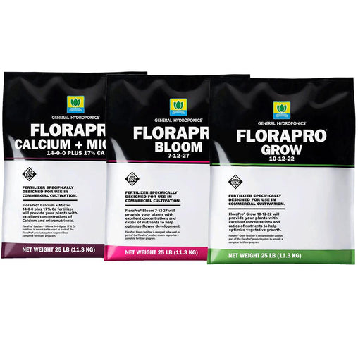 General Hydroponics Nutrients FLORAPRO™ Bundle - HydroWorlds