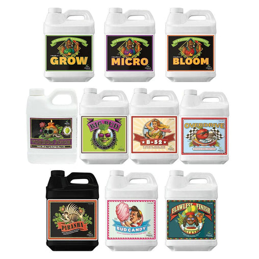 Advanced Nutrients Grow Micro Bloom (Bloom) - Expert Grower Level Nutrients Package - HydroWorlds