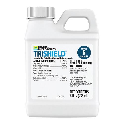 General Hydroponics GH TriShield Insecticide / Miticide / Fungicide 8 oz