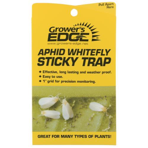 Grower's Edge Aphid Whitefly Sticky Traps - HydroWorlds