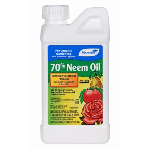 Monterey 70% Neem Oil Conc. Pint (6/Cs) - HydroWorlds