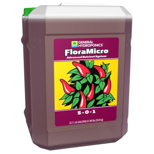 General Hydroponics GH Flora Micro 6 Gallon
