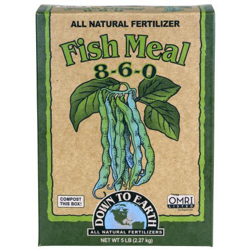 Down To Earth Fish Meal - 5 lb (6/Cs) - HydroWorlds